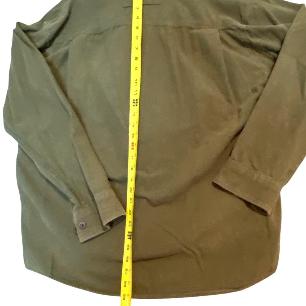 Duluth Trading.‎ Mens XL Forest Hunter Green Button Up Long Sleeve Relaxed Fit